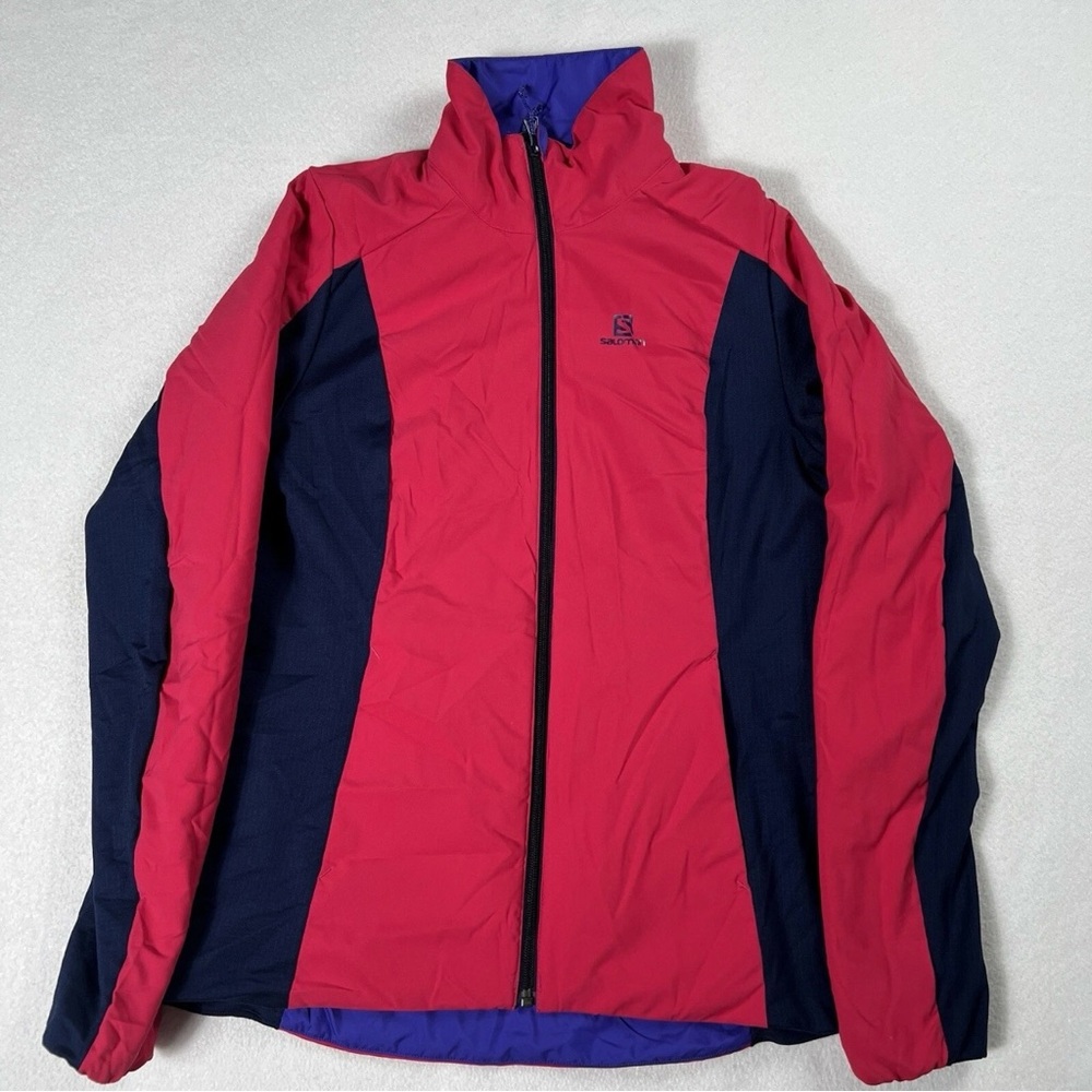 Salomon Women's Pertex Classic Eco Reversible Ultralight Primaloft Jacket Medium